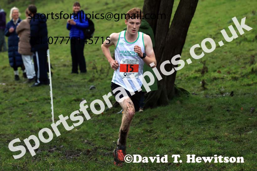 Senior mens 2023 NECAA Cross Country Relays, Thornley Hall Farm, Peterlee, County Durham. Photo: David T. Hewitson/Sports for All Pics